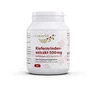 Vita World Extrait d’écorce de pin 500 mg d’OPC proanthocyanidines oligomères à haute dose 60 capsules Made in Germany