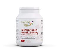 Vita World Pack de 3 Extrait d’écorce de pin 500 mg d’OPC proanthocyanidines oligomères à haute dose 3 x 60 capsules Made in Germany