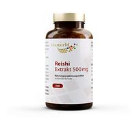 Vita World Pack de 3 Reishi extrait 500mg 3 x 100 Capsules végétariennes avec certificat d'analyse Made in Germany