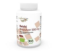 Vita World Reishi poudre qualité bio 500mg 120 Capsules Ganoderma Lucidum Made in Germany