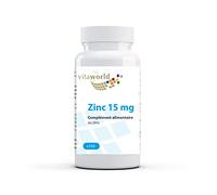Vita World Zinc 15mg 100 Capsules Zn Made in Germany