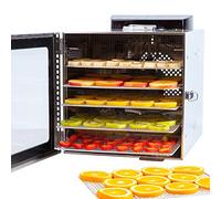 Vita5 Nobel S Déshydrateur Alimentaire Inox 6 Plateaux LED 400W