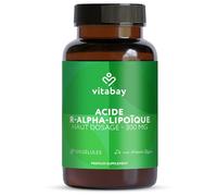Vitabay Acide R-Alpha-Lipoïque 300 mg - 120 gélules véganes