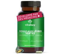 Vitabay Moule Aux Orles Verts de Nouvelle-Zélande 300 Gélules à Haute
