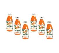 VITABIO - 100% Pur Jus - Carotte - 500ml - Lot de 6 - BIO