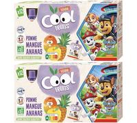Vitabio COOL FRUITS LA PAT' PATROUILLE POMME MANGUE ANANAS +3 ans 12x90g Purée 24x90 g