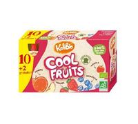 Vitabio - Cool Fruits Pomme Fraise Myrtille - Bio - Etui carton - 12x90g