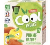Vitabio Cool Fruits Pomme Nature 4x90g