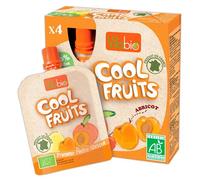 Vitabio Cool Gourde Fruits Pomme Pêche Abricot 4x90g