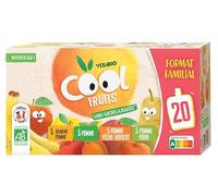 Vitabio Cool Fruits Multiparfums Format familial 4 recettes 20 gourdes x 90g
