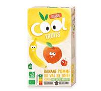 VITABIO - Gourdes Cool Fruits Pomme Banane Bio - 1080g - En-cas sain et pratique pour toute la famille - le Lot De 3
