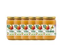 VITABIO - Purée de Poire Xenia Pomme - 700g - BIO - Lot de 6