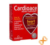 Vitabiotics CARDIOACE Cœur Fonction 30 Comprimés COQ10 Vitamine B6 Supplément