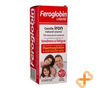 Vitabiotics Feroglobine B12 Complément Fer Solution 200 ml Fatigue
