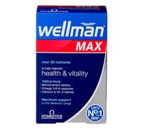 Vitabiotics Wellman Max Santé Et Vitalité Soutien Maximum 84 Capsules Rrp 21 £