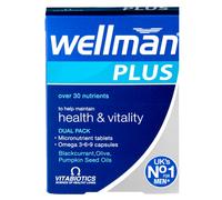 Vitabiotics Wellman + Plus Omega 369 Santé Et Vitalité 56 Comprimés