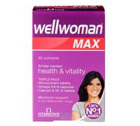 Vitabiotics Wellwoman Max Santé Et Vitalité Soutien Maximum 84 Capsules Rrp £22