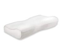 Vitabo Oreiller souple en mousse à mémoire de forme I Grand coussin ergonomique papillon - Coussin de soutien de la nuque pour les personnes dormant sur le côté en mousse viscoélastique