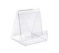 VITAdisplays Lot de 10 serre-livres ECO (hauteur : 8,0 cm) pour livres par exemple les livres de poche en plexiglas original (10 pièces) VA-250A-10 Transparent 6,5 x 7 x 8 cm