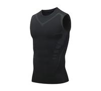 vitafit Debardeur Amincissant,Ionic Shaping Vest,Powershape Vest,débardeur De Compression Homme,Debardeur,Gilet Modelant Ionique Nouvelle Édition,Men Body Shaper Slimming Vest Breathable Ice-Silk