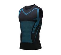 vitafit debardeur amincissant,Ionic Shaping Vest,powershape Vest,débardeur De Compression Homme,debardeur,Gilet Modelant Ionique Nouvelle Édition,Men Body Shaper Slimming Vest Breathable Ice-Silk
