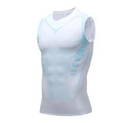 vitafit Debardeur Amincissant,Ionic Shaping Vest,Powershape Vest,débardeur De Compression Homme,Debardeur,Gilet Modelant Ionique Nouvelle Édition,Men Body Shaper Slimming Vest Breathable Ice-Silk