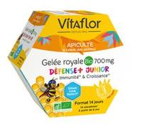 Vitaflor Apiculte Gelée Royale Bio 700mg Défense+ Junior 14 Unicadoses