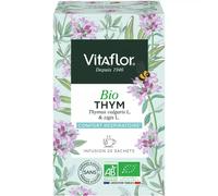 Vitaflor Infusion Bio Thym Confort Respiratoire 20 Sachets