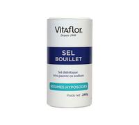 Vitaflor Bouillet Sel diététique appauvri en sodium pour régimes hyposodés 240 g