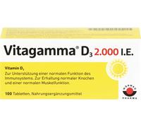 Vitagamma D3 2,000 I.E.Vitamine D3 NEM, 100 St TAB
