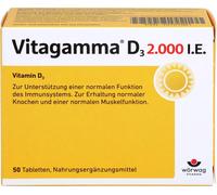 Vitagamma D3 2,000 I.E.Vitamine D3 NEM, 50 St TAB