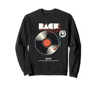 Vitage Retro Vinyl Record Music Disc Novelty Graphic Designs Sweatshirt