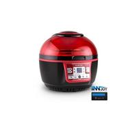 VitAir Turbo friteuse à air chaud 1400W grill cuisson 9L - rouge/noir