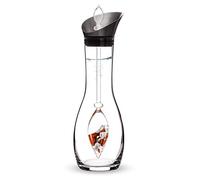 VitaJuwel Carafe Era FITNESS (Jaspe rouge - Magnésite - Cristal de roche)