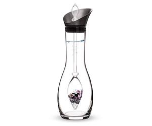 VitaJuwel Carafe Era GUARDIAN (Tourmaline noire - Améthyste - Cristal de roche)