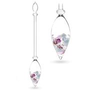 VitaJuwel Fleur de vie - Fiole en pierre précieuse avec améthyste, aigue-marine et cristal de roche pour la vitalité et la croissance mentale