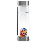 VitaJuwel ViA AYURVEDA - Bouteille de pierres précieuses (Opale laiteuse - Améthyste - Lapis lazuli - Grenat - Cornaline - Calcite orange - Cristal de roche)