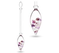 VitaJuwel Wellness Vial Rose - Quartz (Pink) and Amethyst (Purple) - Clear Quartz - Enhances and Structures Drinking Water