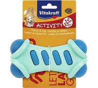 VITAKRAFT - Activity - Jouet à Lancer pour Chien en forme d'Os - 16cm - Jouet Labéllisé CE