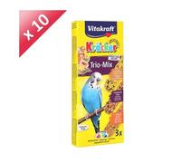Vitakraft Baguettes Miel-Fruit-Oeuf - Pour Perruches - 3x30g (X10)