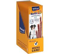 VITAKRAFT - Beef Stick Arthro Fit - Friandise Chien spécial articulations au Bœuf et Beta-Glucane - Alimentation Pour Chien - Riche En Viande - Lot de 10 Sachet Fraîcheur de 4 Sticks de 12 g