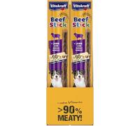 Vitakraft Beef Stick Original, friandises pour chiens, bâtonnet de viande à l’agneau, pour l’entraînement, sans ajout de sucre (50x12g)