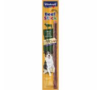 Vitakraft Beef Stick Wild, friandise pour chiens, bâtonnet de viande de gibier, friandise d'entraînement pour chiens, sans sucre ajouté (1x 12g)