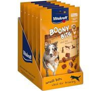 VITAKRAFT- Boony Bits M, Friandises pour Chiens, Snack À La Volaille, pour L’Entraînement, sans Ajout De Sucre (1X120G)