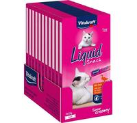 Vitakraft Cat Liquid Snack Duck - 11 x 90g
