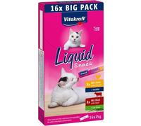 VITAKRAFT CAT LIQUID SNACK paquet multiple 16x15g