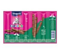 Vitakraft - Cat Stick canard et lapin x6 G