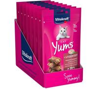 VITAKRAFT Cat Yums Friandise pour chat au Pâté de foie - Lot de 9x40g