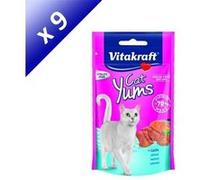 VITAKRAFT Cat Yums Friandise pour chat au Saumon - 9x40 g G