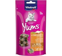 Vitakraft Cat YUMS – Poulet & Herbe à chat – 40 g